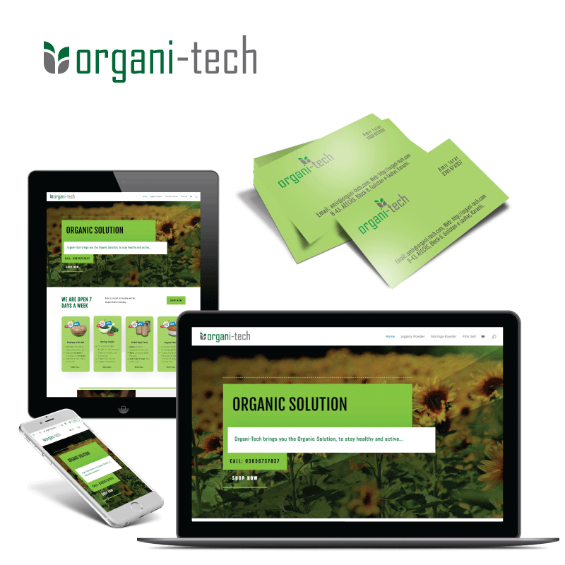 Organi-Tech Main Portfolio Image